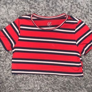 cropped tee